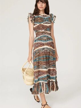 Hunter Bell Hayward Midi Dress